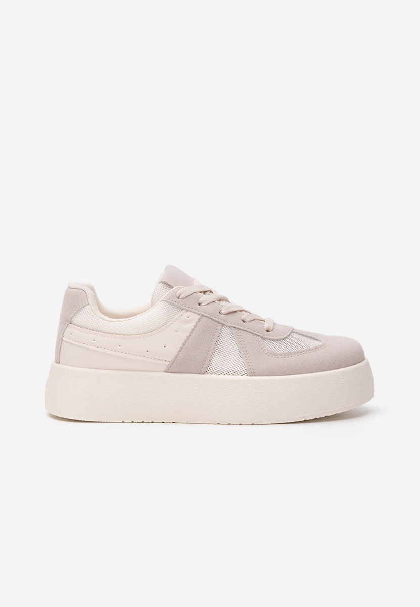 Sneakers con zeppa Fyonna beige