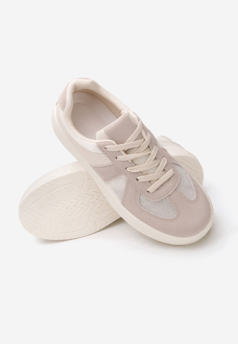 Sneakers con zeppa Fyonna beige