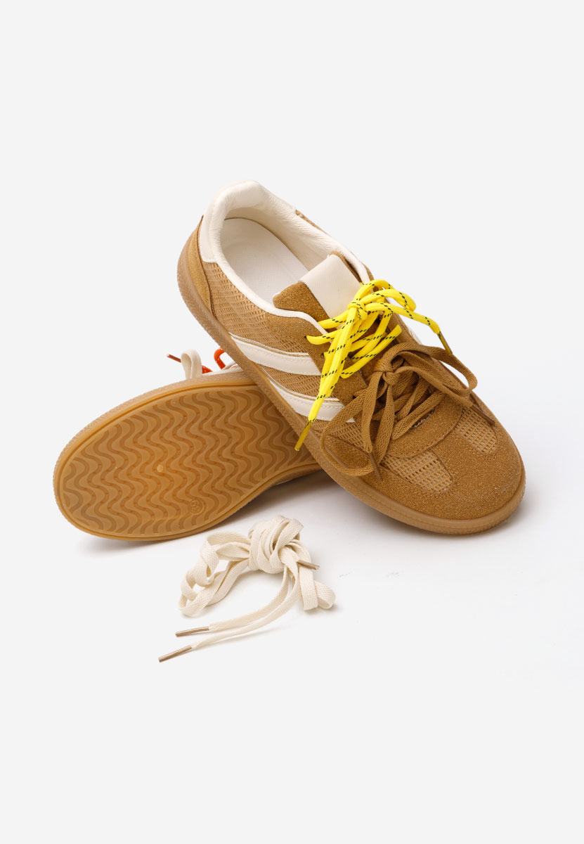 Sneakers donna Athenna marrone