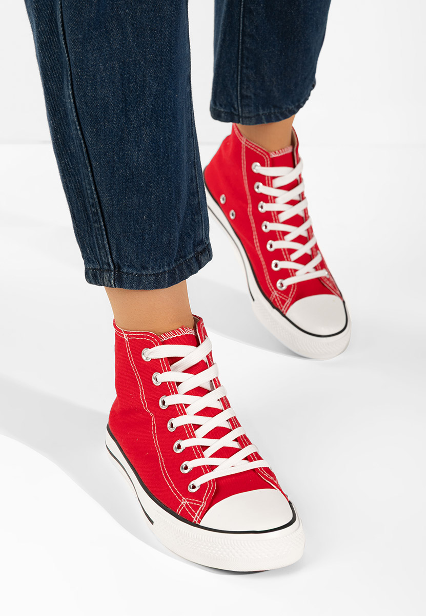 Scarpe da ginnastica donna Cassara rosso