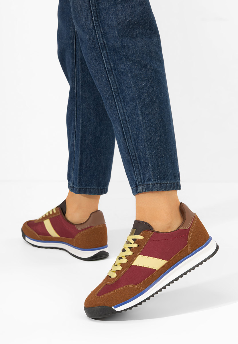 Sneakers donna Nichita bordo