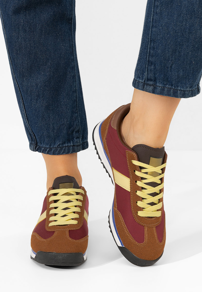 Sneakers donna Nichita bordo