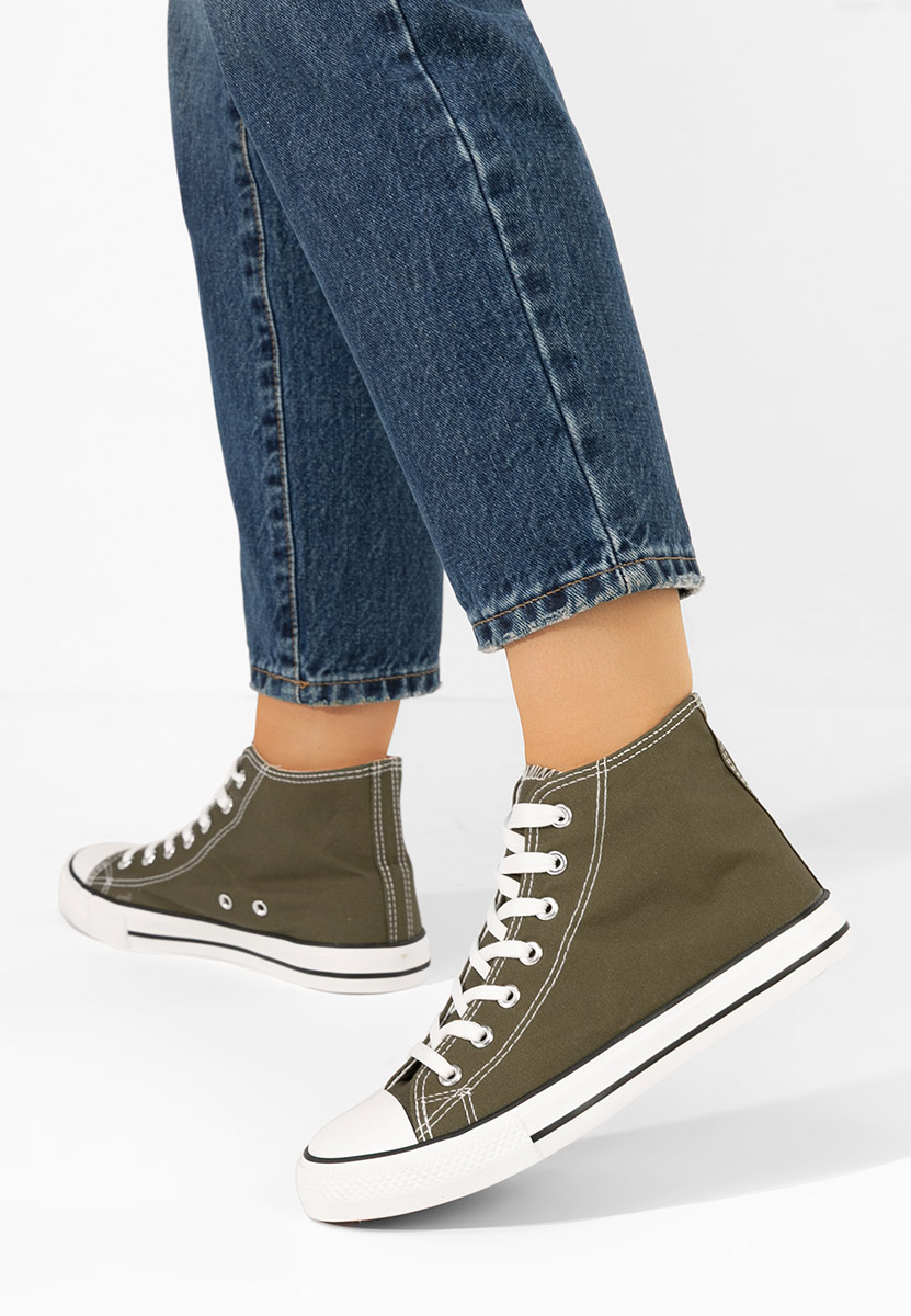 Scarpe da ginnastica donna Cassara verdi