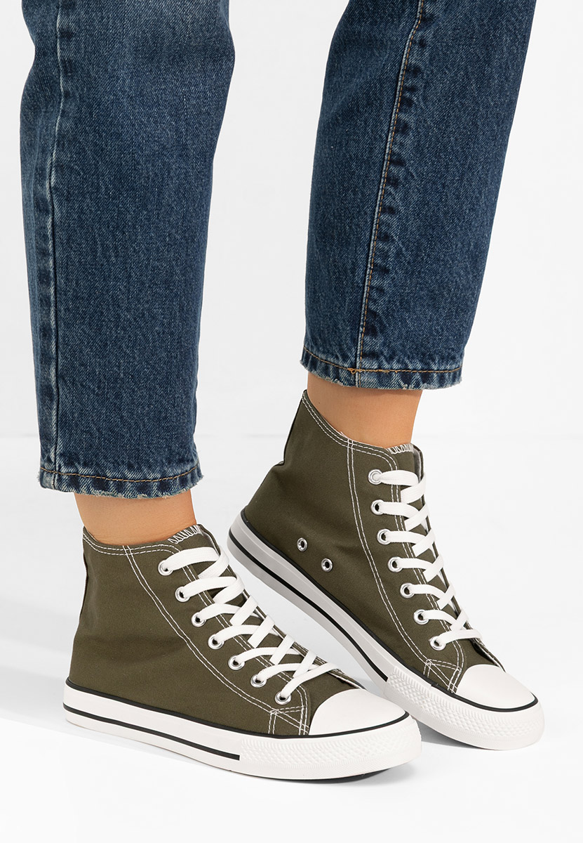 Scarpe da ginnastica donna Cassara verdi