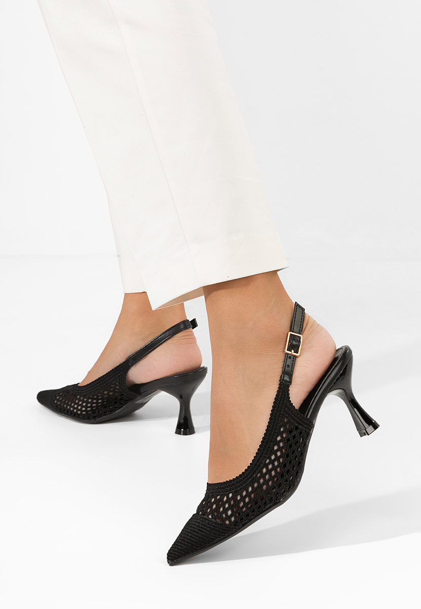 Décolleté Slingback Deevina nero