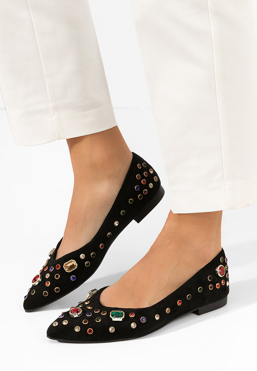 Ballerine eleganti Fredricka nero