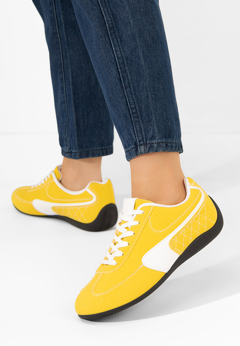 Sneakers donna Midysa gialli