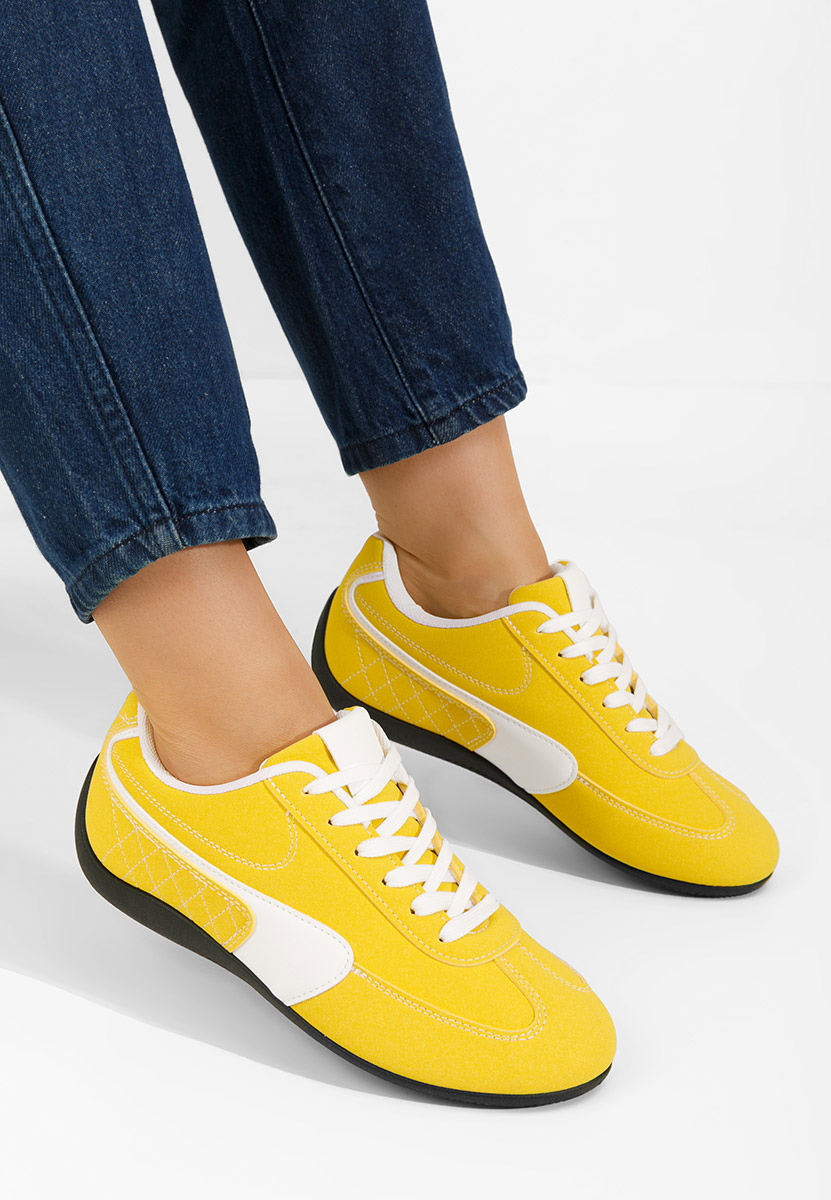 Sneakers donna Midysa gialli