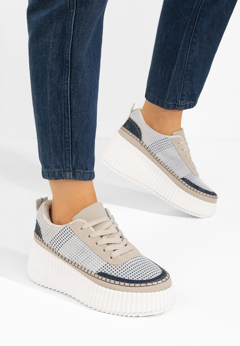 Sneakers con plateau Tamylsa blu