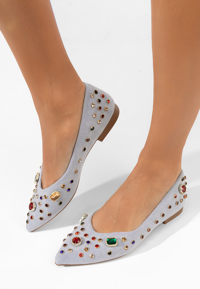 Ballerine eleganti Fredricka blu