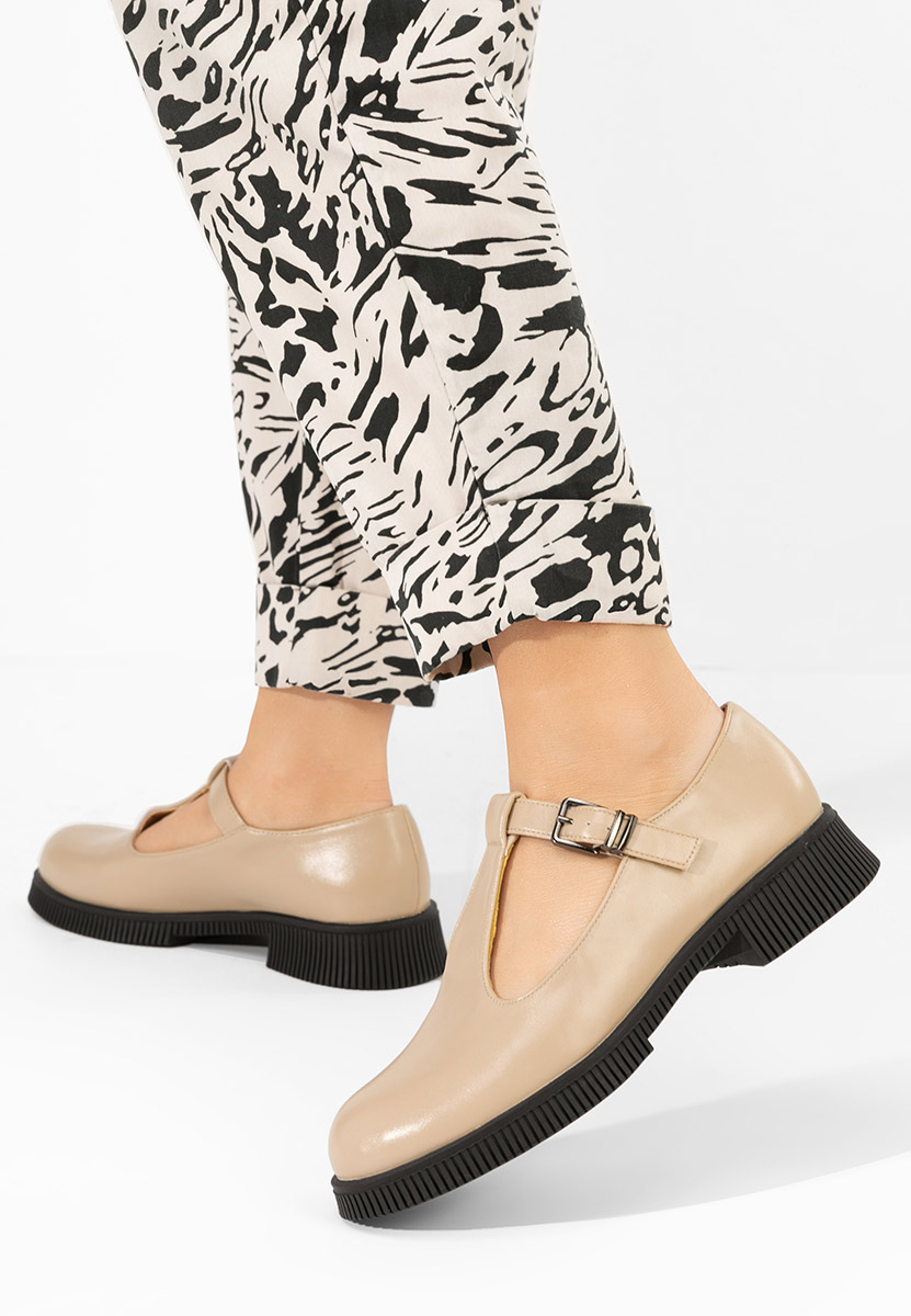 Scarpe basse donna Sarza beige