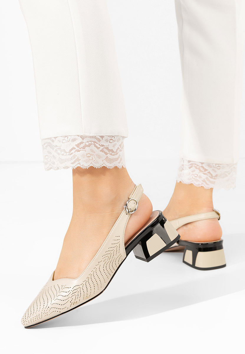 Décolleté Slingback Rahela beige