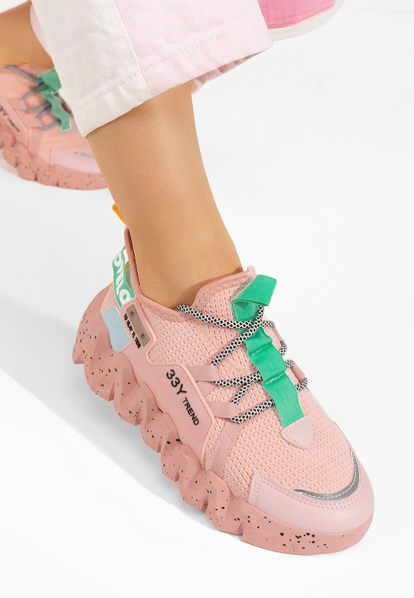Sneakers donna Caledonia rosa