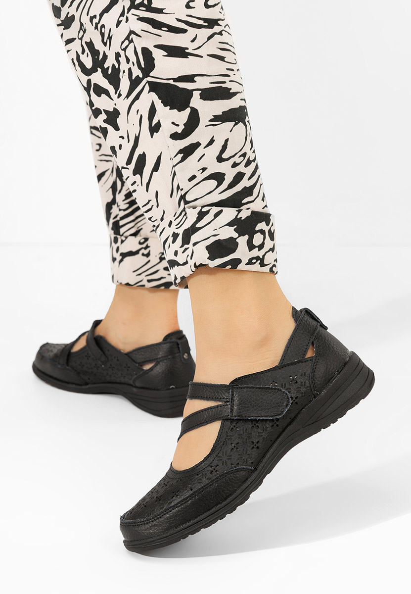 Ballerine pelle Catherina V2 nero