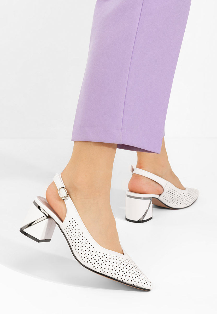 Décolleté Slingback Fermina bianchi