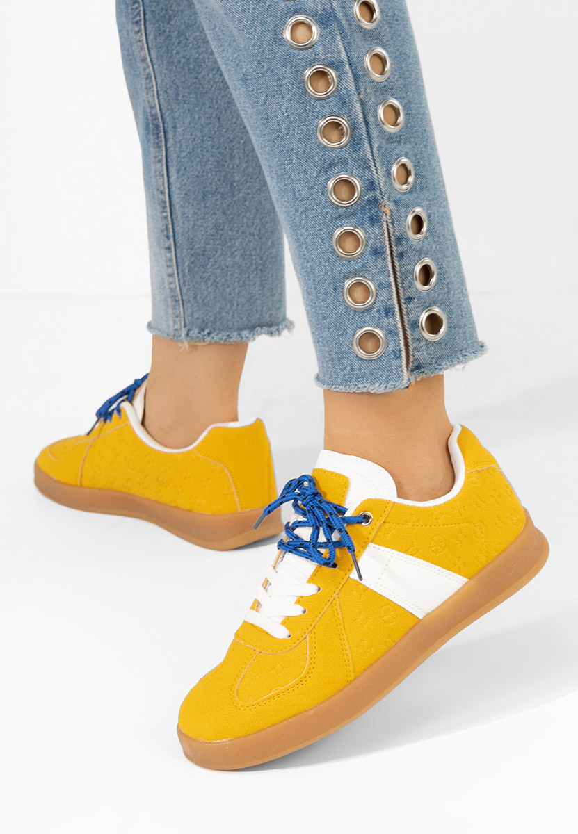 Sneakers donna Lahoma gialli