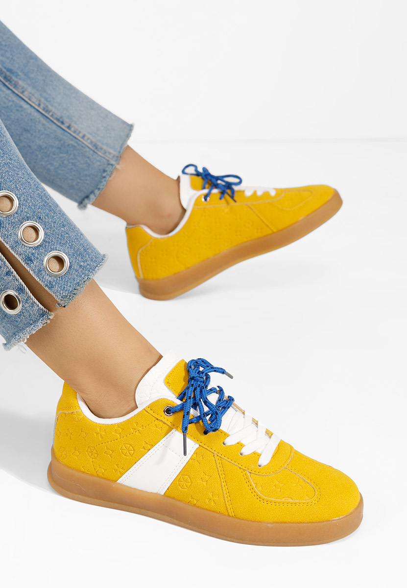 Sneakers donna Lahoma gialli