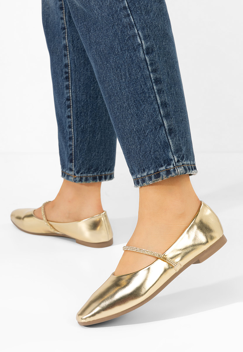 Ballerine eleganti Aglaia oro