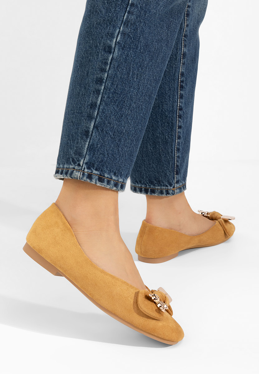 Ballerine Bethania camel