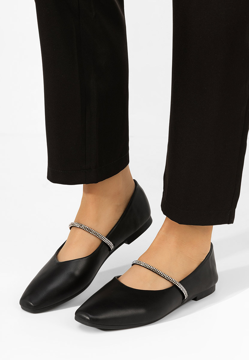Ballerine eleganti Aglaia nero