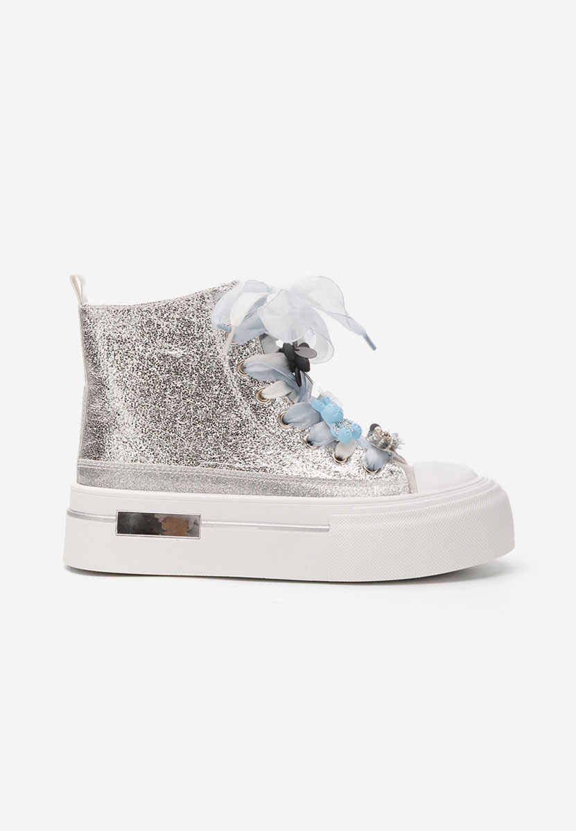 Scarpe da ginnastica High-Top Ivonne argento