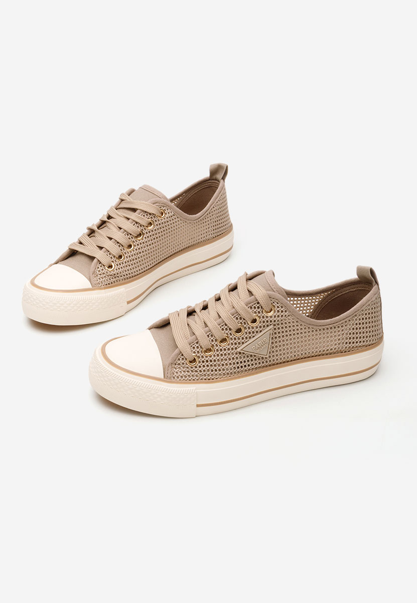 Scarpe da ginnastica donna Venita cachi