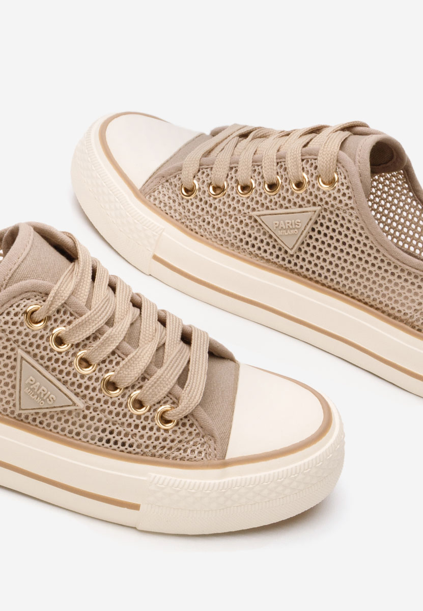 Scarpe da ginnastica donna Venita cachi