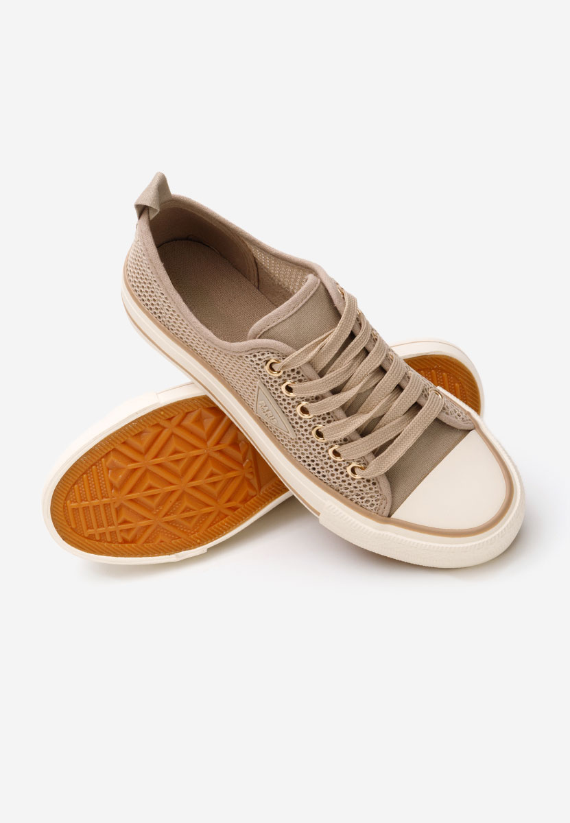 Scarpe da ginnastica donna Venita cachi