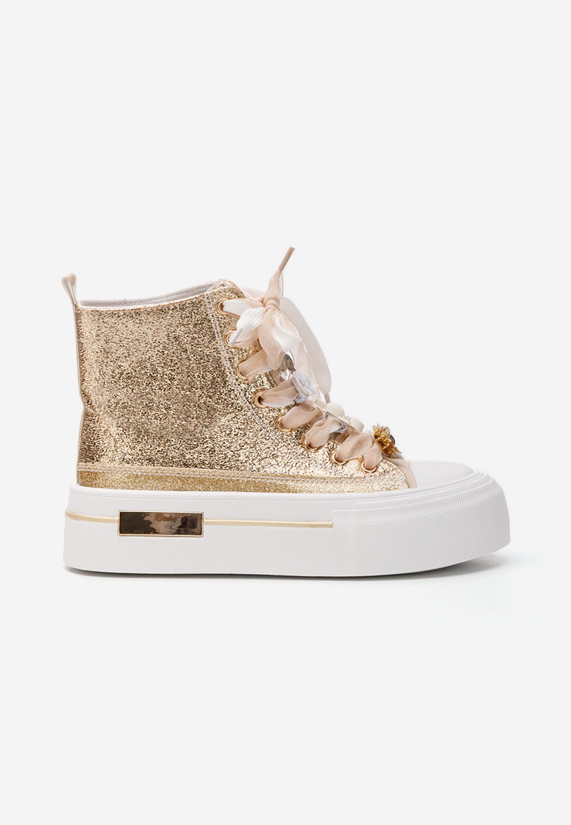 Scarpe da ginnastica High-Top Ivonne oro