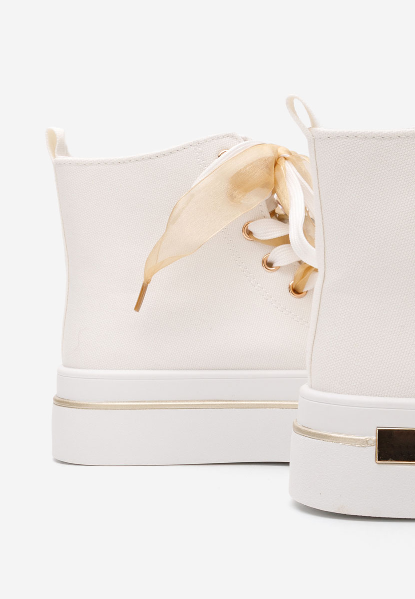 Scarpe da ginnastica High-Top Ivonne bianchi