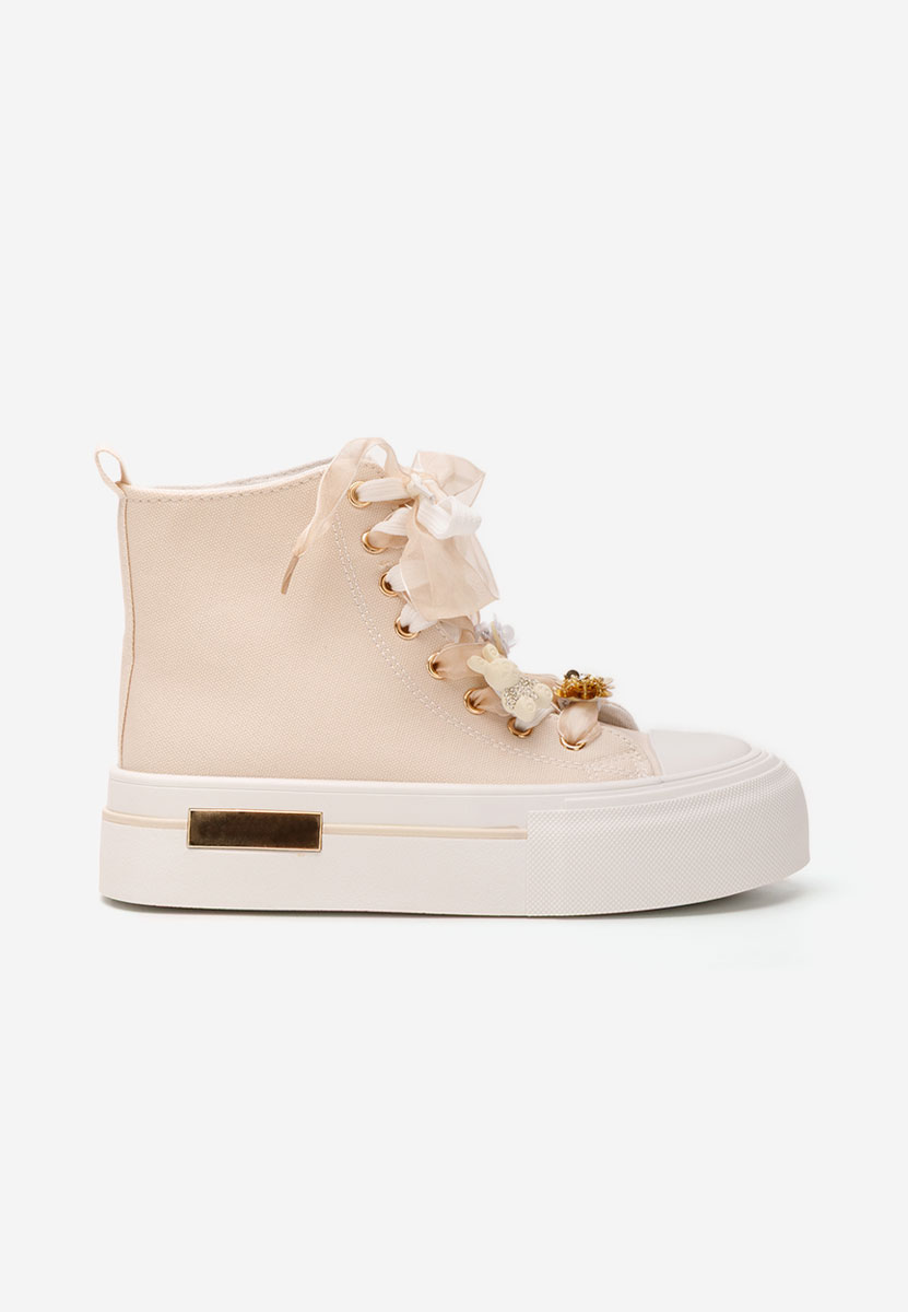 Scarpe da ginnastica High-Top Ivonne beige