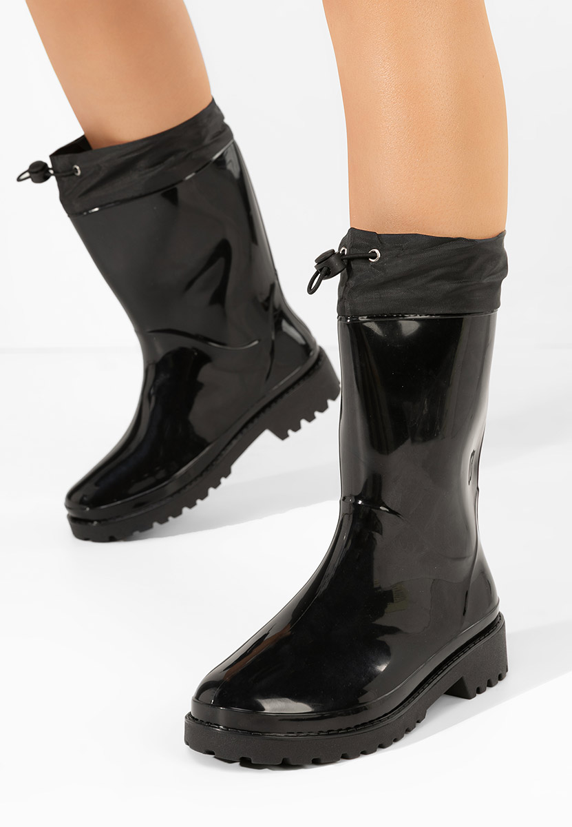 Stivali di gomma donna Rainny nero