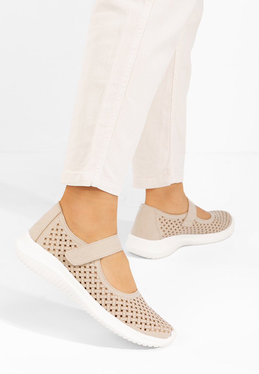 Scarpe basse donna Madelyna beige