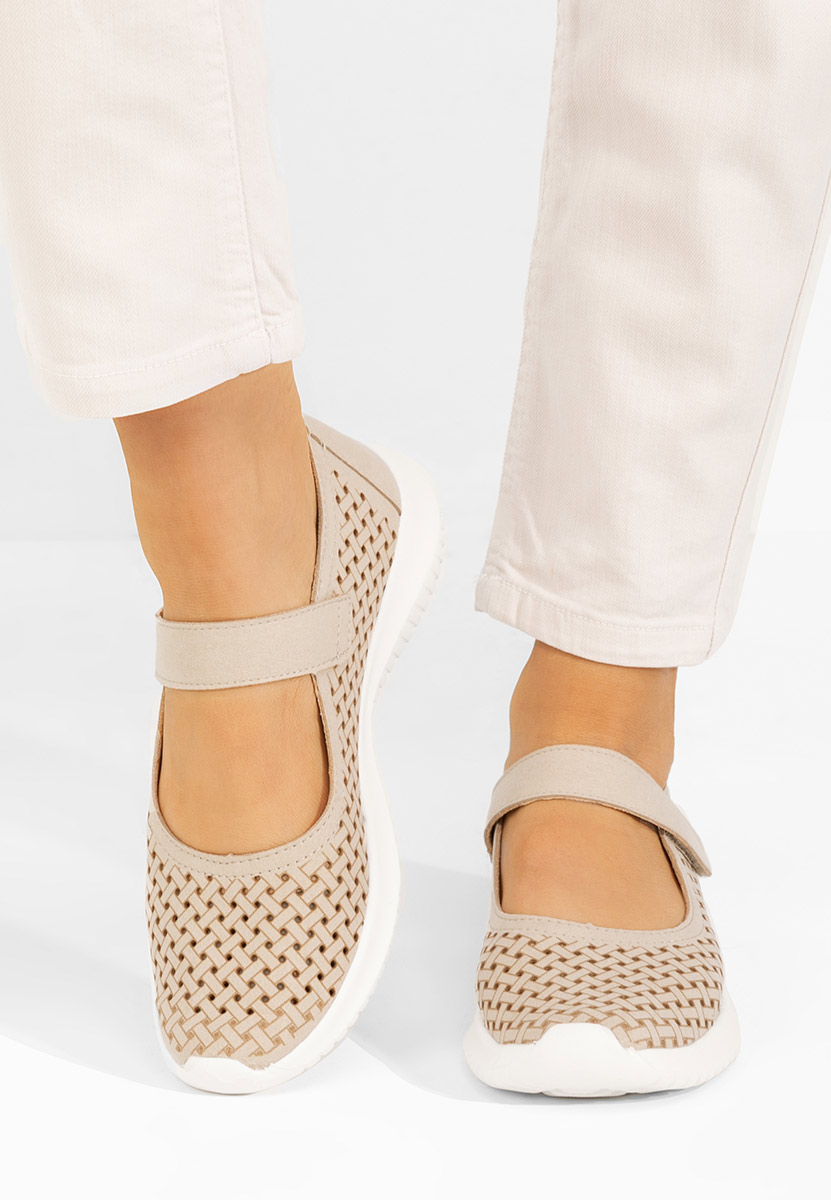 Scarpe basse donna Madelyna beige