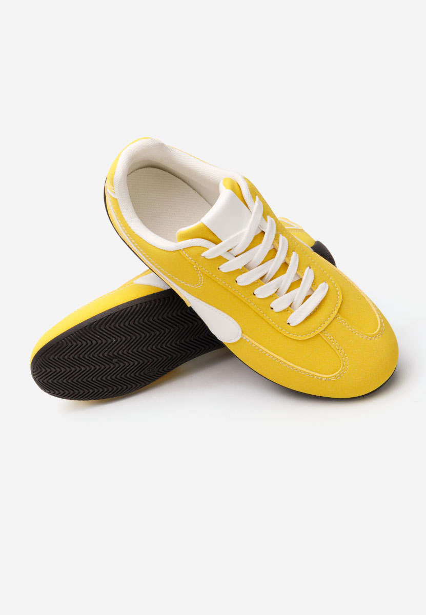 Sneakers donna Midysa gialli