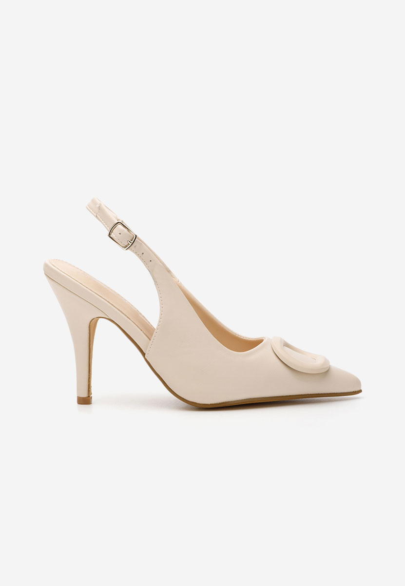 Décolleté tacco a spillo Kacey beige