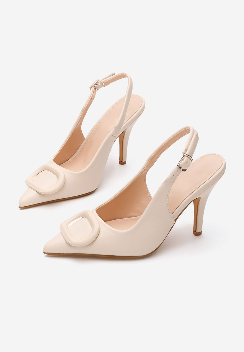 Décolleté tacco a spillo Kacey beige