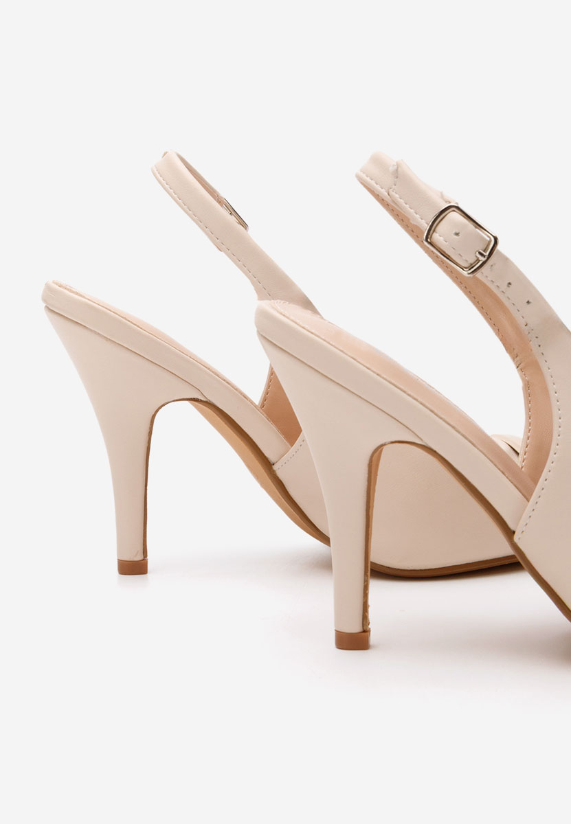 Décolleté tacco a spillo Kacey beige