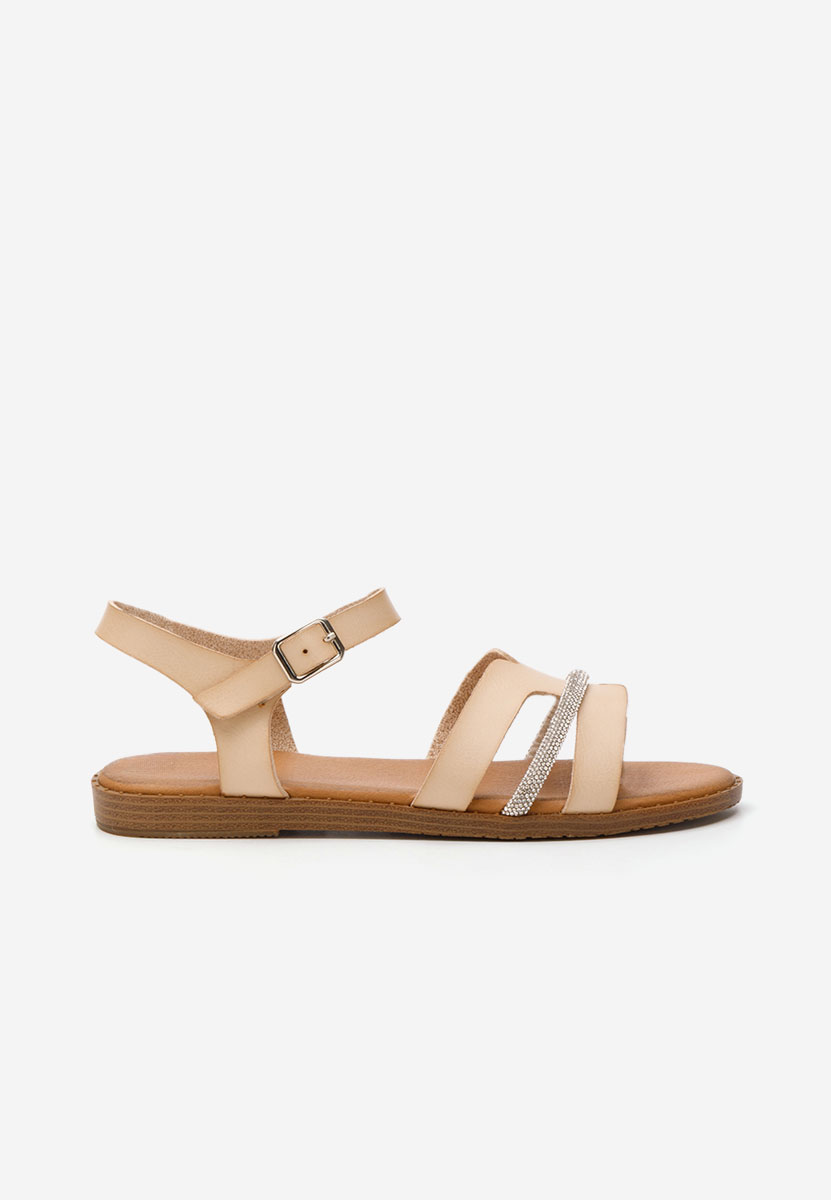 Sandali bassi eleganti Suny beige
