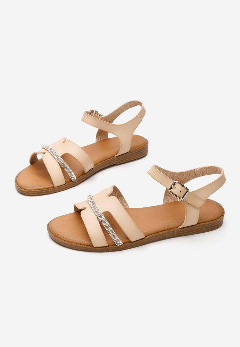 Sandali bassi eleganti Suny beige