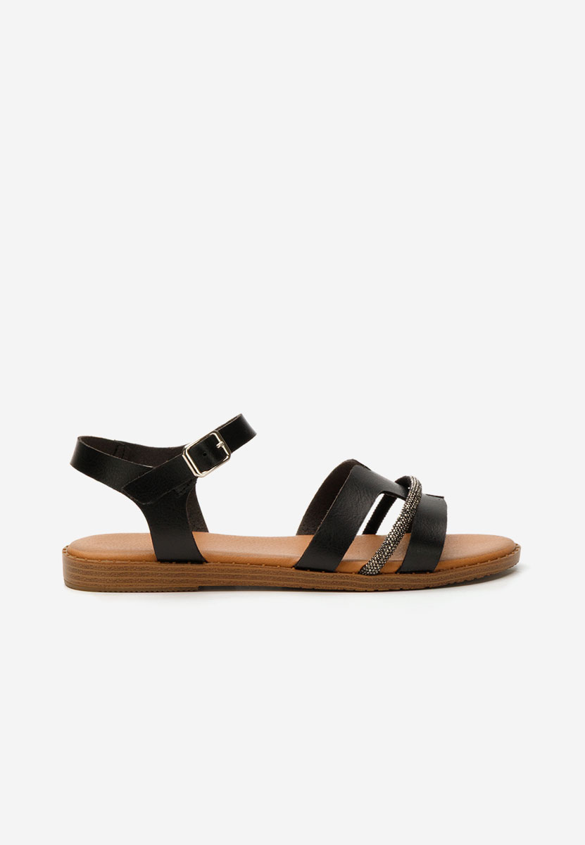 Sandali bassi eleganti Suny nero