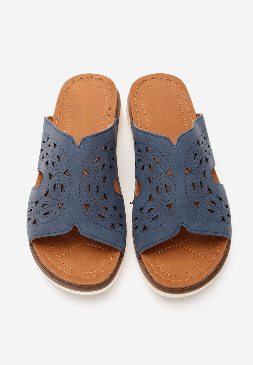 Ciabatte donna Kalrisha blu