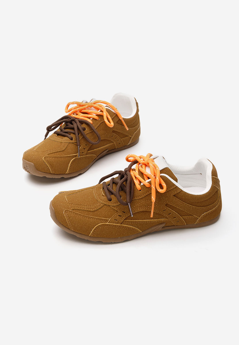 Sneakers donna Idylla camel
