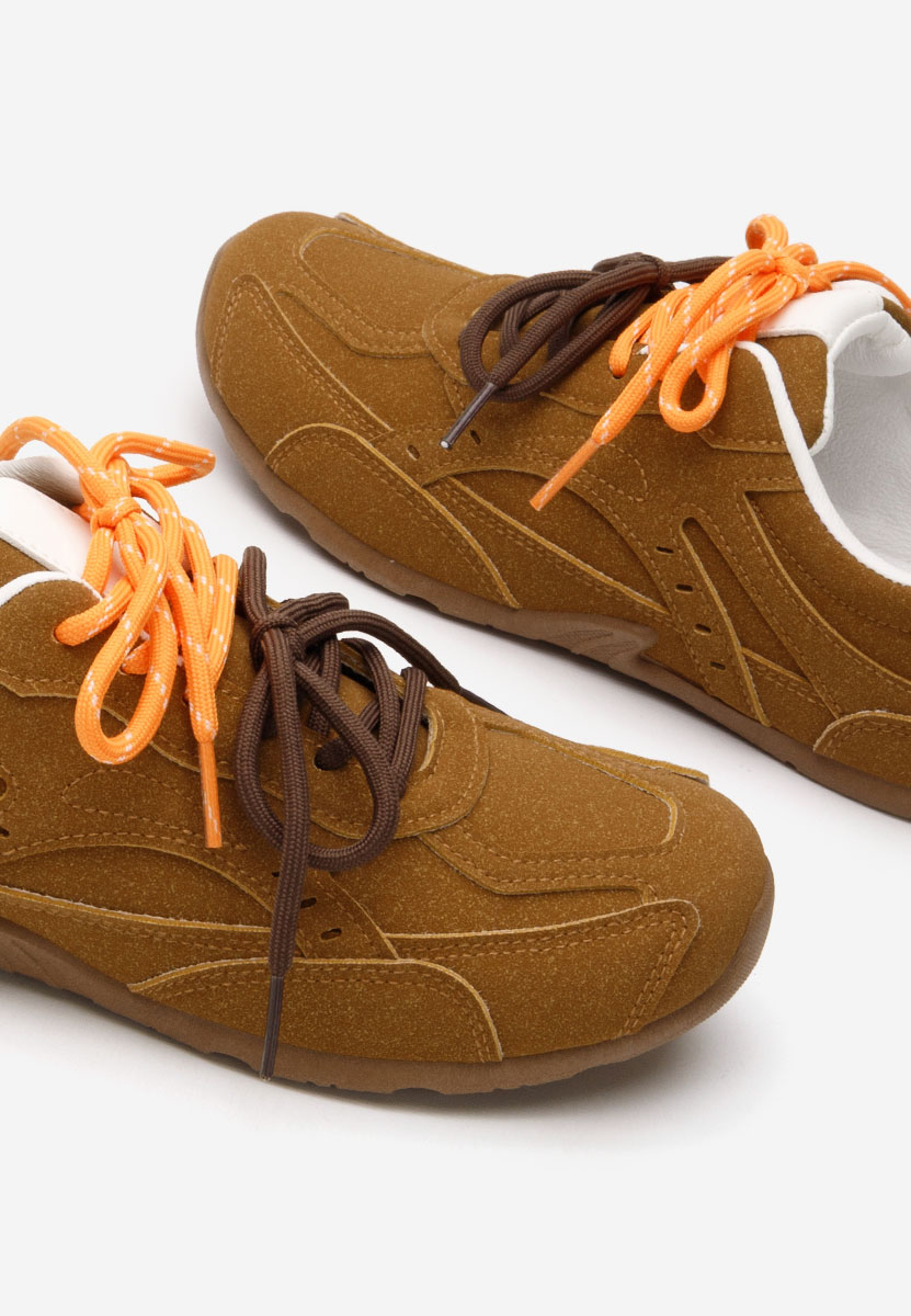 Sneakers donna Idylla camel
