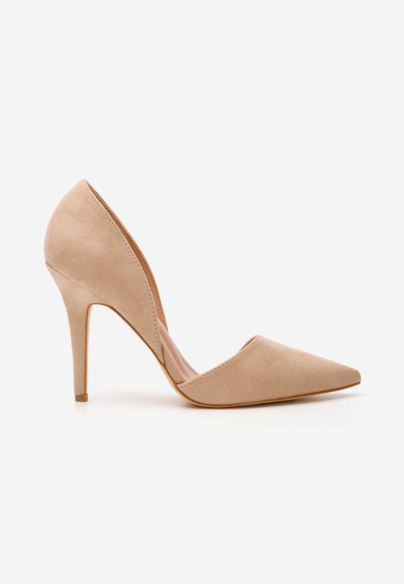 Décolleté tacco a spillo Theola beige