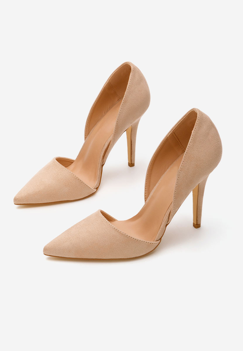 Décolleté tacco a spillo Theola beige