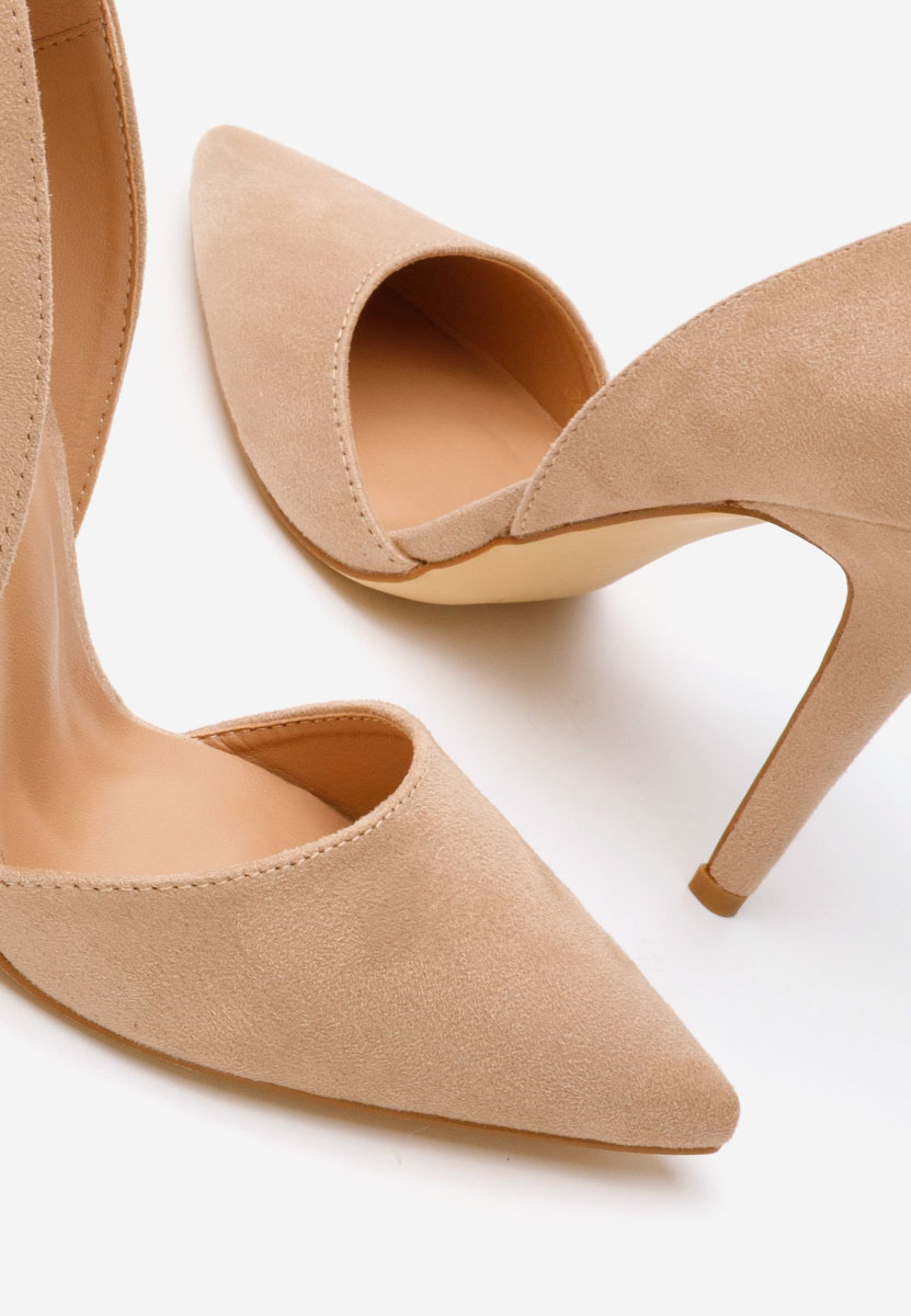 Décolleté tacco a spillo Theola beige