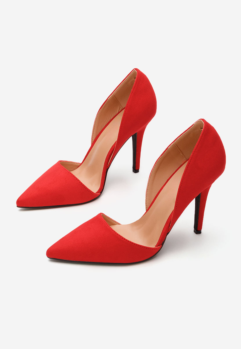 Décolleté tacco a spillo Theola rosso
