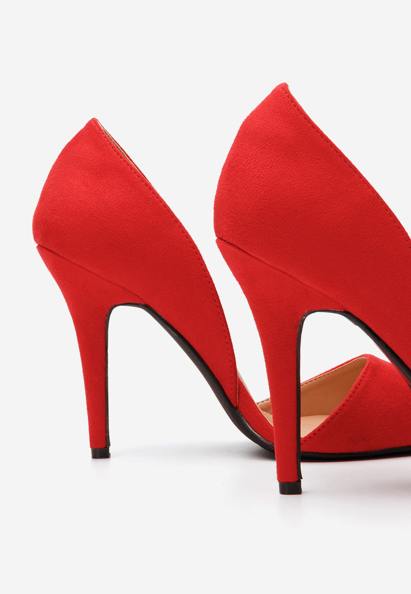 Décolleté tacco a spillo Theola rosso