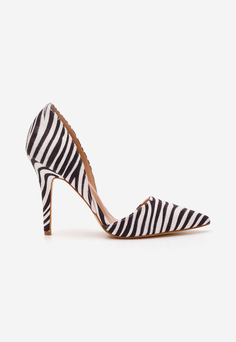Décolleté tacco a spillo Theola zebra